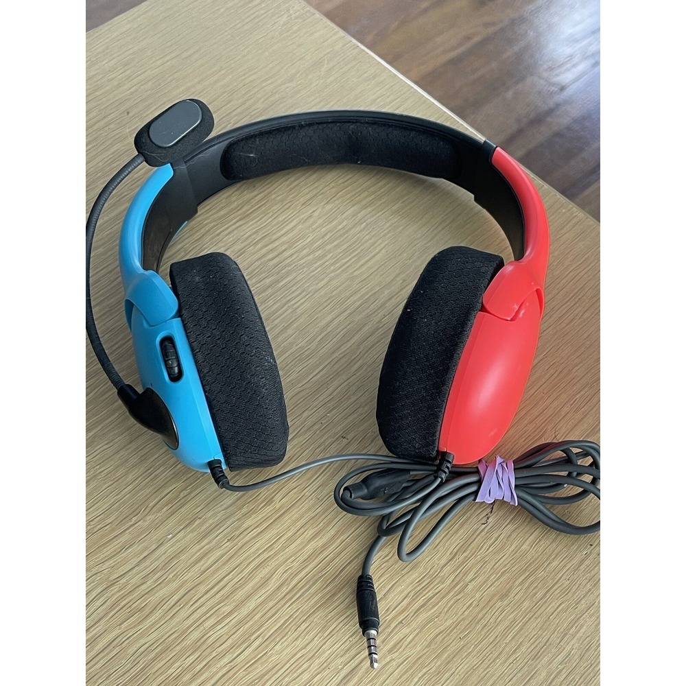 Nintendo GENUINE Switch Wired GAMING Headset Headphones/Earphones W/Mic USED
